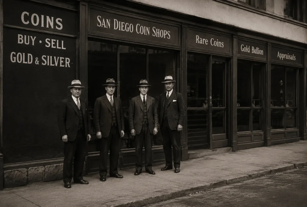 San Diego coin experts and rare coin collection